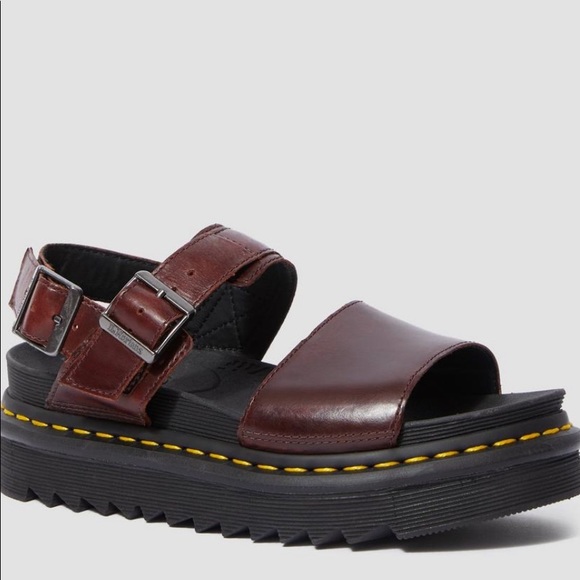 Dr. Martens Shoes Doc Martens Voss Womens Brando Leather Strap